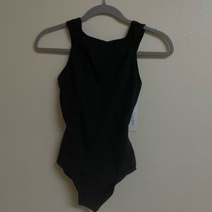 BLACK DANCE LEOTARD